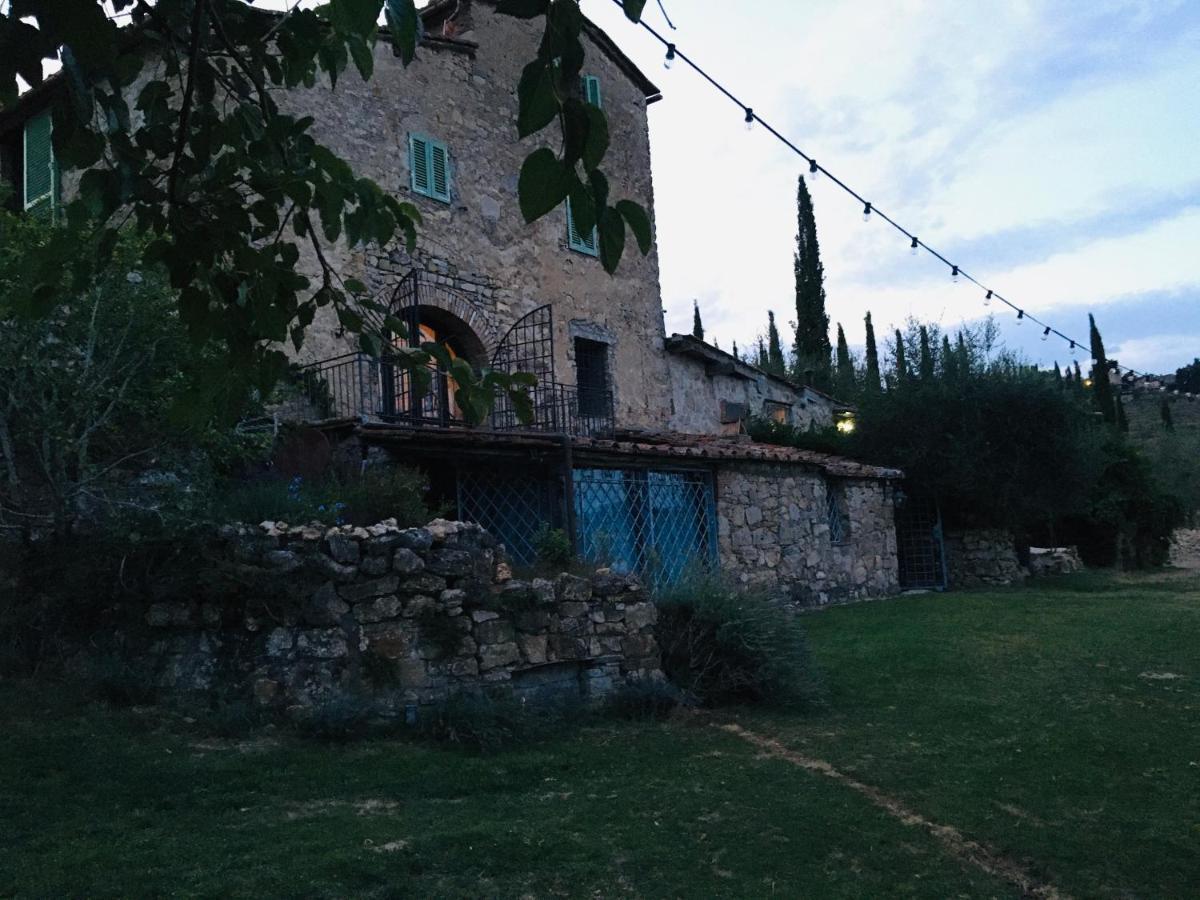 Вилла Celle Di Lecchi Nel Chianti San Sano Экстерьер фото