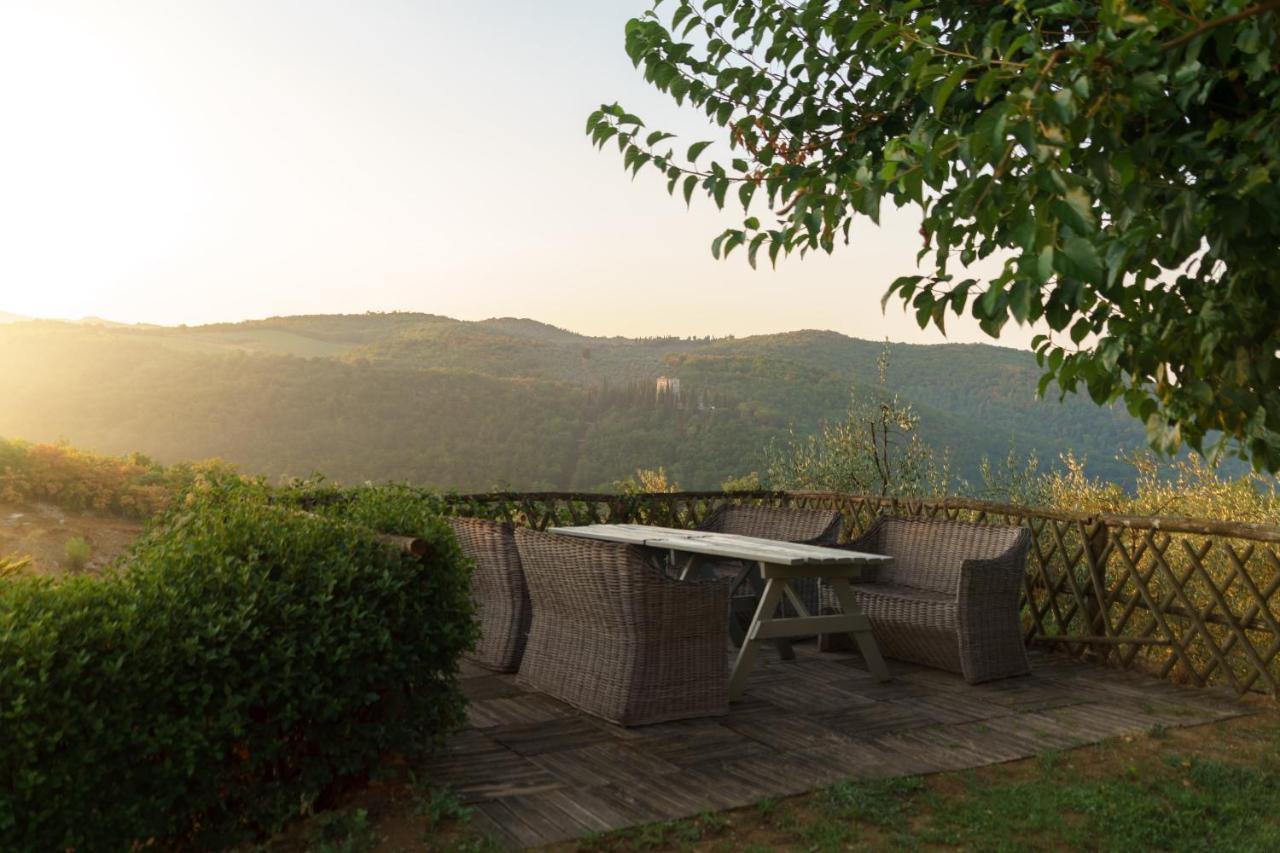 Вилла Celle Di Lecchi Nel Chianti San Sano Экстерьер фото