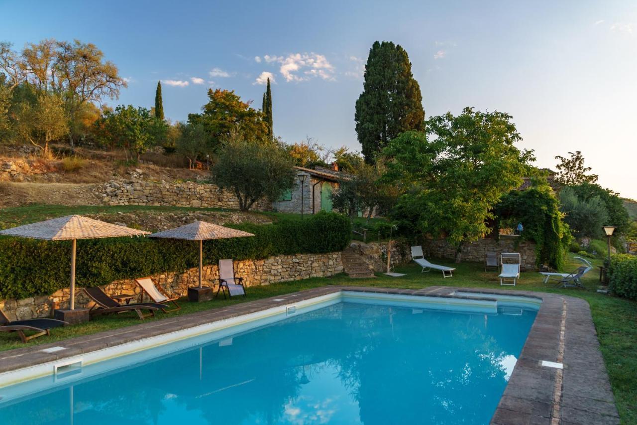 Вилла Celle Di Lecchi Nel Chianti San Sano Экстерьер фото