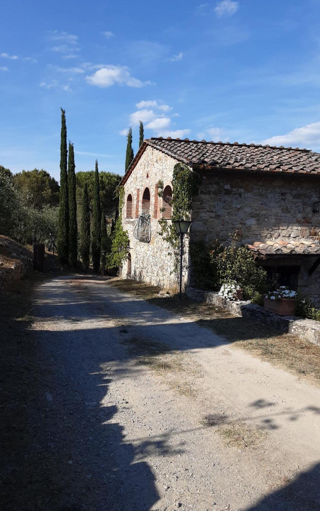 Вилла Celle Di Lecchi Nel Chianti San Sano Экстерьер фото