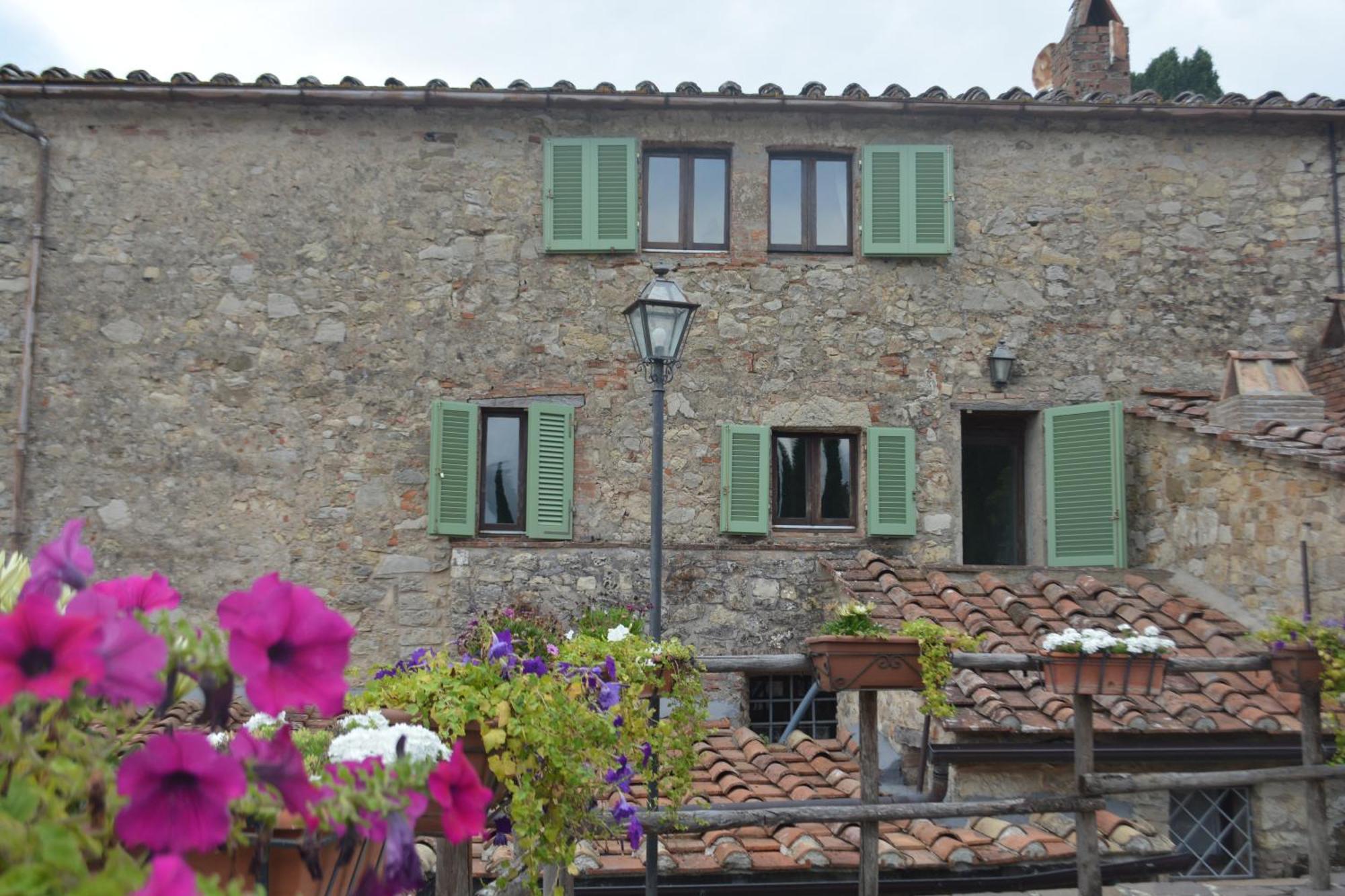 Вилла Celle Di Lecchi Nel Chianti San Sano Экстерьер фото