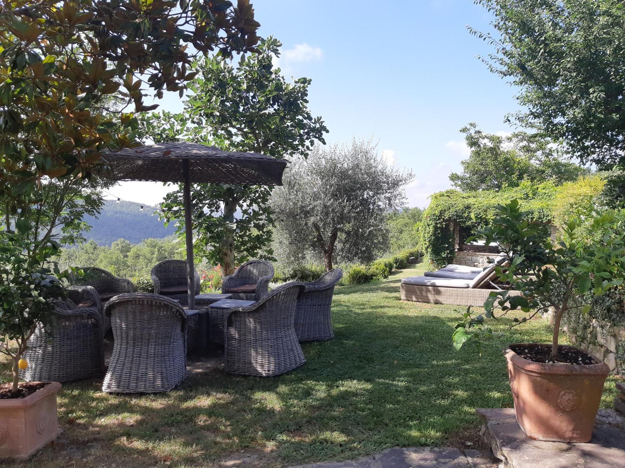Вилла Celle Di Lecchi Nel Chianti San Sano Экстерьер фото